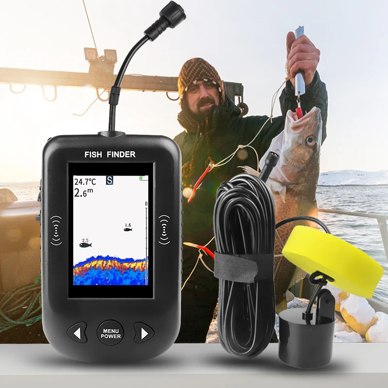 Fish Finder Portable - Détecteurs de poissons Erchang XF03, sonar