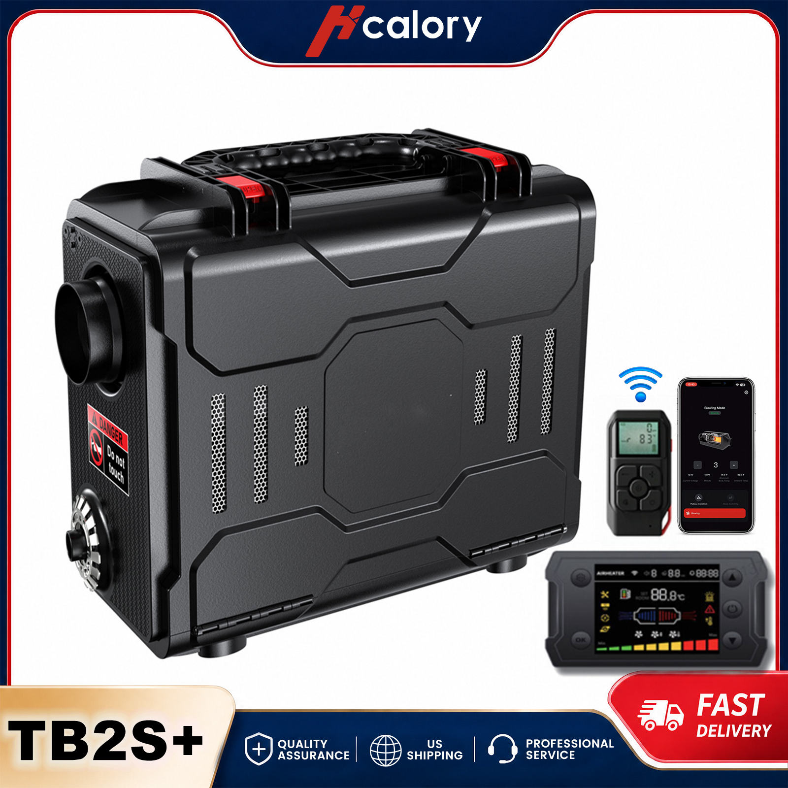Fishing Camera - Chauffage Diesel Portable Hcalory TB2S+ 8KW