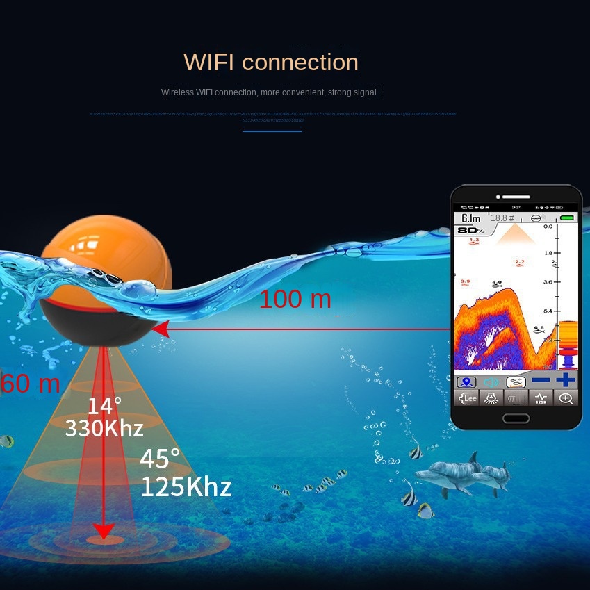 Nouveau détecteur de poissons  - Fish Finder Battery avis et prix