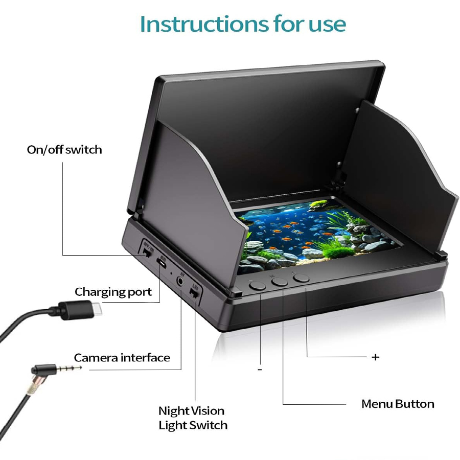 FOURQ Détecteur de poissons po - Fish Finder Portable avis et prix
