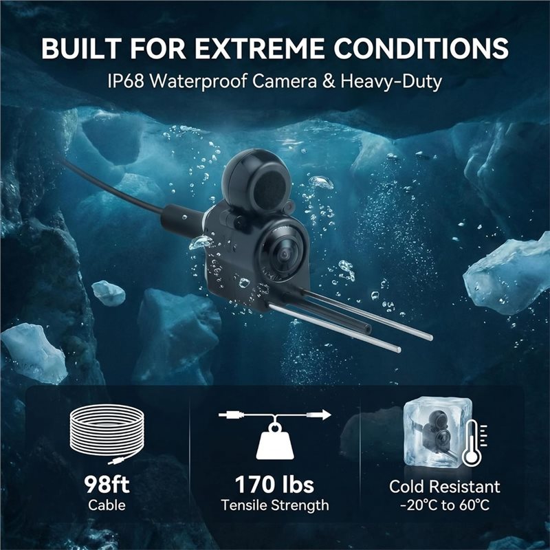 A64T-Caméra de détection de po - Fish Finder Portable avis et prix